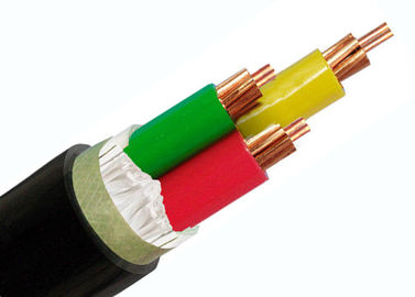 สายไฟแรงดันต่ำ 0.6 / 1 KV |  ตัวนำทองแดง 3 แกนสายหุ้มฉนวนพีวีซีและสายไฟหุ้ม IEC 60502-1